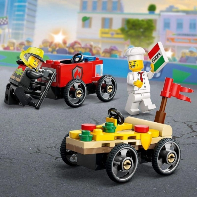 Lego Classic Závodní set: Pizza vs Hasičské auto