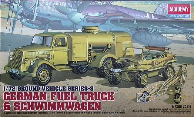 Německý palivový vůz & Schwimmwagen