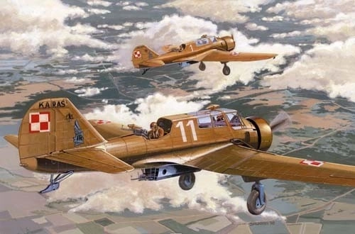 Plastikový model PZL-23A Karas Early Version