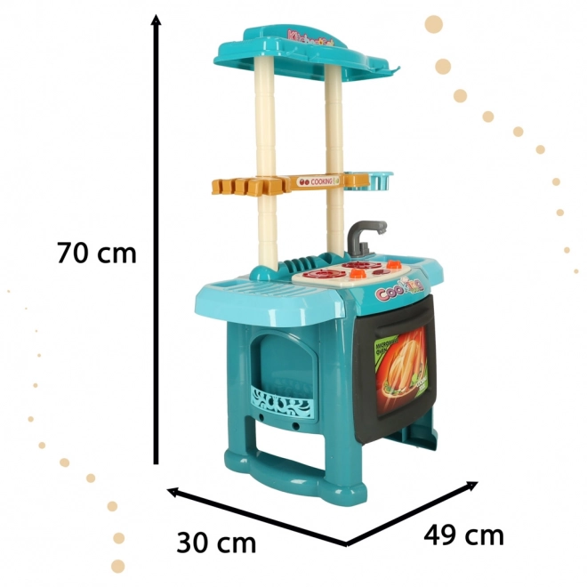 Dětská kuchyně s osvětlením a zvukovými efekty