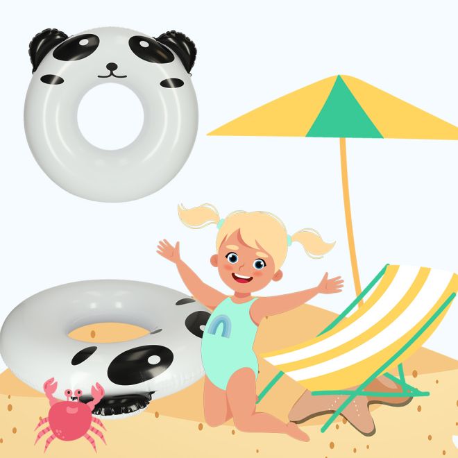 Dětský plavecký kruh 80cm panda