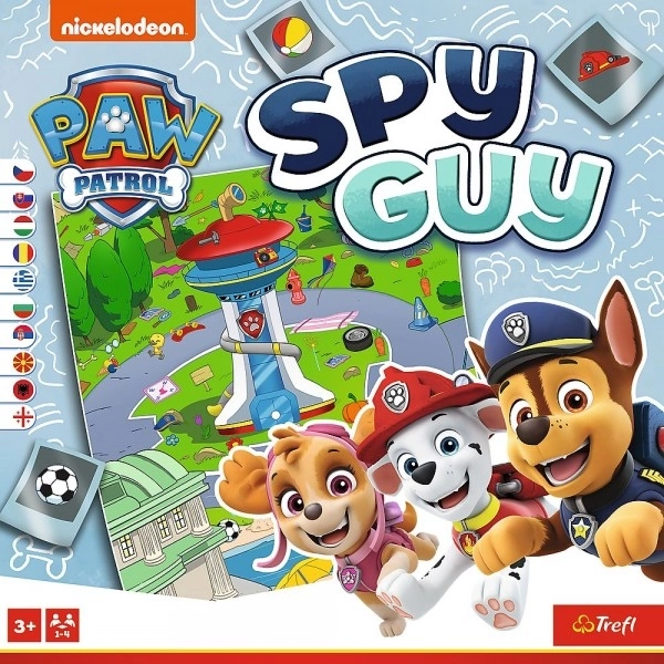 Spy Guy Lookout! Tlapková patrola/Paw Patrol společenská hra v krabici 26x26x6cm