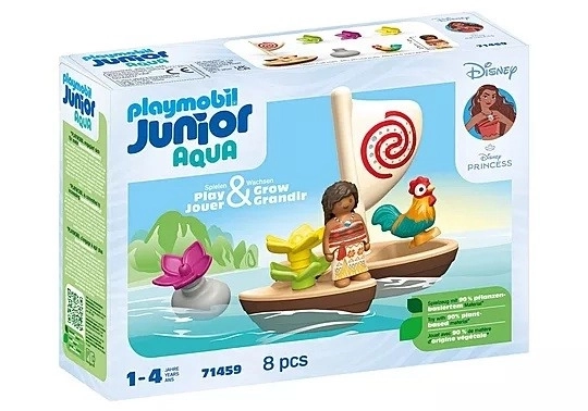 Sada figurek Disney Junior 71459 Vaianyho katamarán