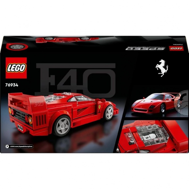 LEGO Speed Champions 76934 Superauto Ferrari F40