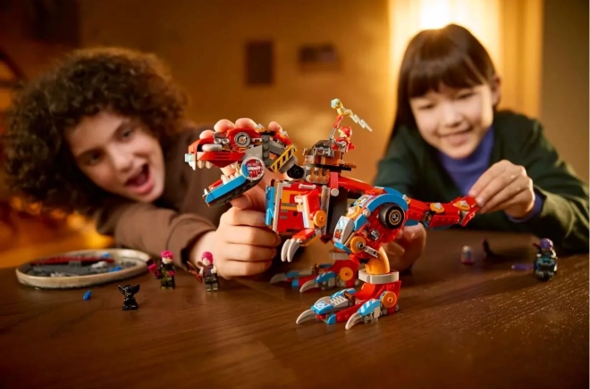 LEGO DREAMZzz 71484 Cooper a jeho robotický dinosaurus C-Rex