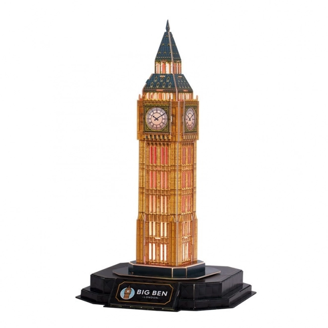 Puzzle 3D Big Ben (noční verze)