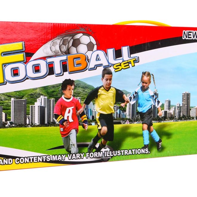 Velká zahradní branka pro děti 3+ Fotbalový set + míč s pumpou