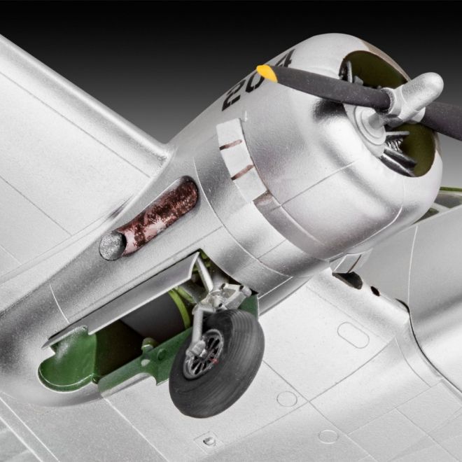 Plastikový model letadla Beechcraft model 18 1/48