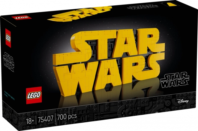 Lego Star Wars Logo z kostek