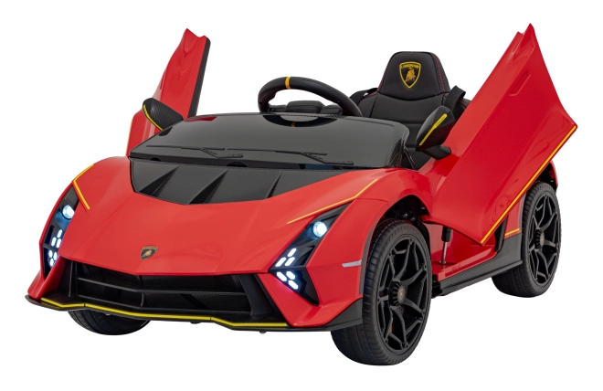 Dětský vůz Lamborghini Invencible červený