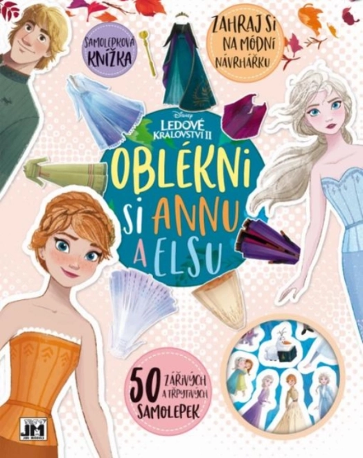 JIRI MODELS Oblékni si: Samolepková knížka Ledové království 2