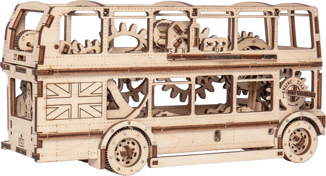 WOODEN CITY 3D puzzle Londýnský autobus 216 dílů