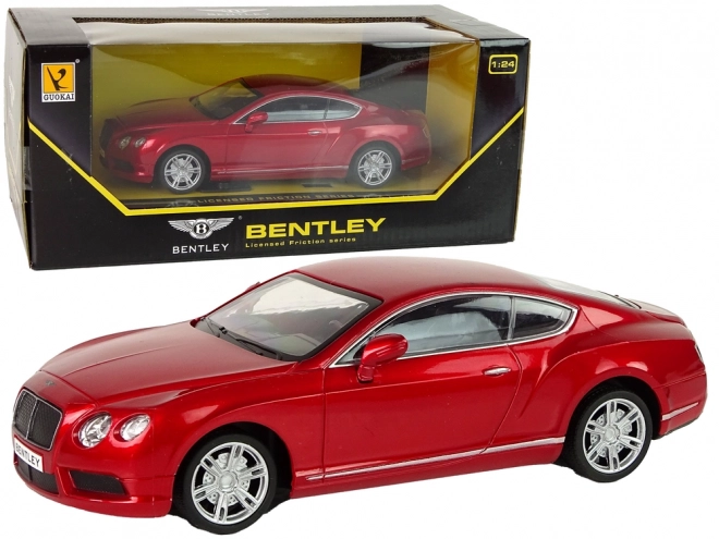 Bentley 1:24 Fction drive Červená