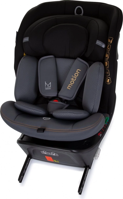 CHIPOLINO Autosedačka Motion i-Size 40-150cm Isofix 360, Obsidian