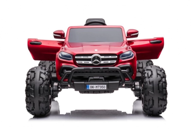 Autobaterie Mercedes DK-MT950 4x4 Červená barva