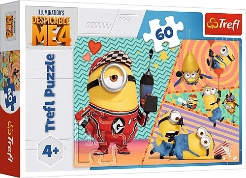 Puzzle 60 prvků Happy Minions