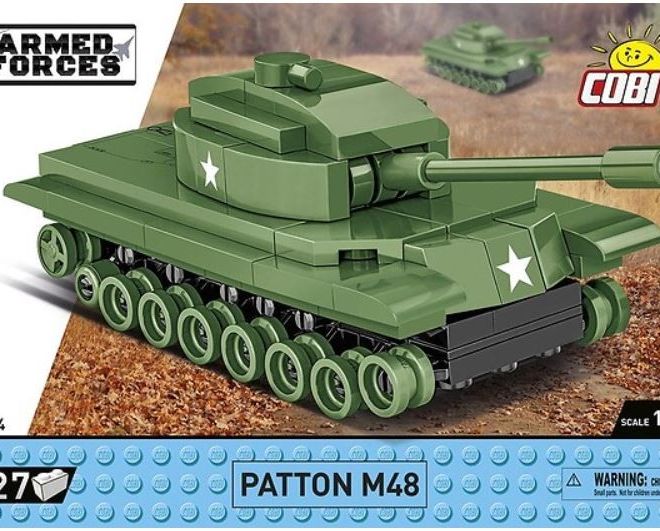 COBI 3104 Armed Forces Patton M48 , 1:72, 127 k