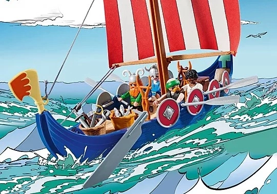 Asterix pirátská loď