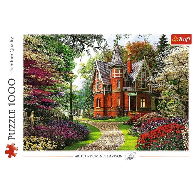 Puzzle 1000 prvků, viktoriánský dům