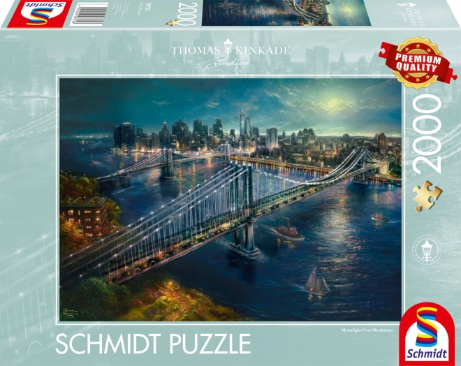 Puzzle Měsíc nad Manhattanem 2000 dílků