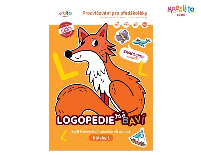 Logopedie mě baví - Hláska L se samolepkami