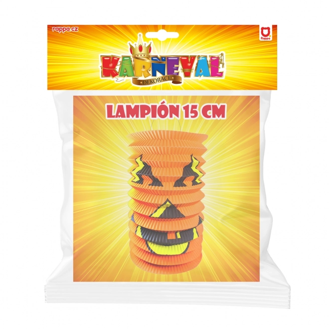 Lampion Halloween dýně 15 cm