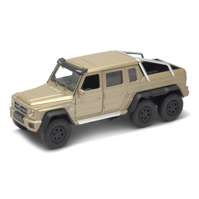 Welly Mercedes-Benz G63 AMG 6x6 1:34 černý