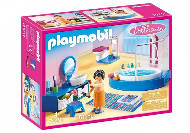 Koupelna s vanou Playmobil Dollhouse