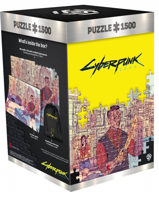 GOOD LOOT Puzzle Cyberpunk 2077 - Valentinos 1500 dílků