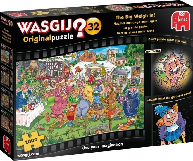 JUMBO Puzzle WASGIJ 32: Velké vážení 1000 dílků