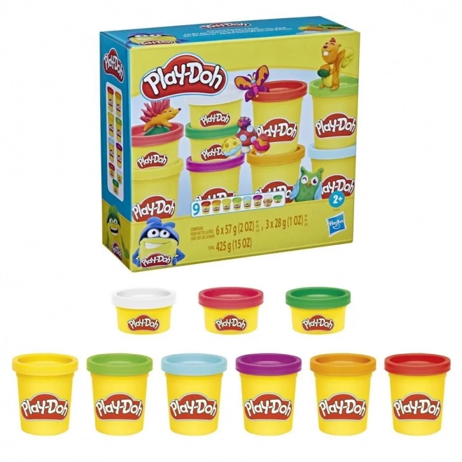 Play-Doh Barevná zahrada 9 balení F3624