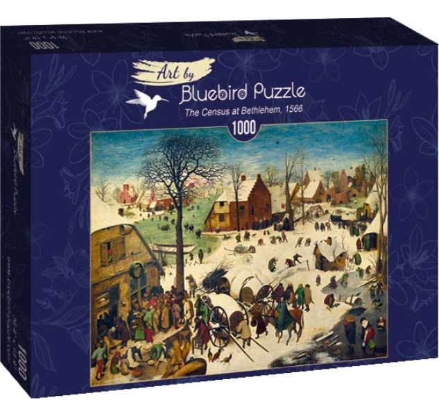 Puzzle Sčítání lidu v Betlémě 1000 dílků