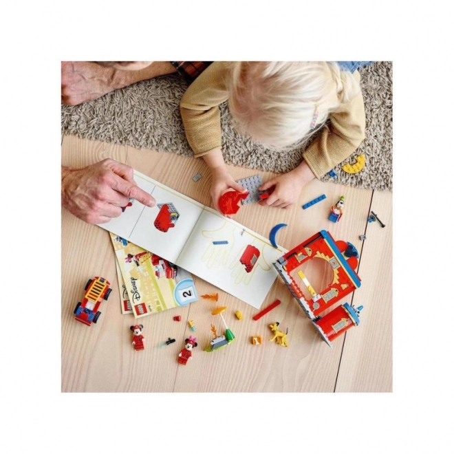 LEGO Disney Mickey and Friends 10776 Hasičská stanice a auto Mickeyho a přátel