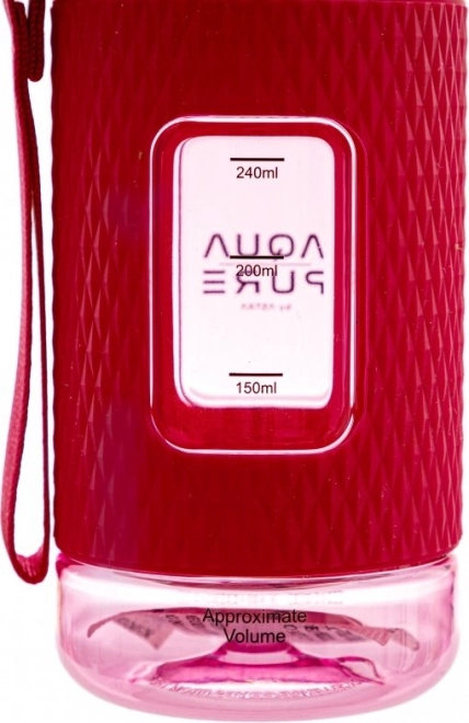 ASTRA Zdravá láhev na vodu Aqua Pure 400ml růžová