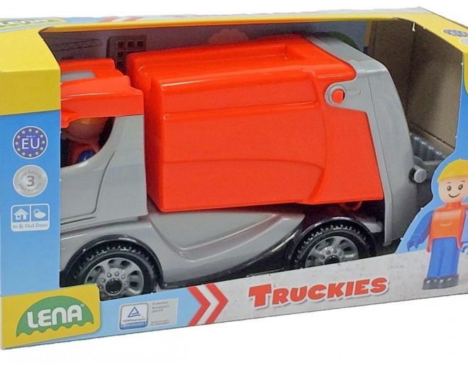 Auto Truckies popeláři plast 25cm s figurkou v krabici 24m+