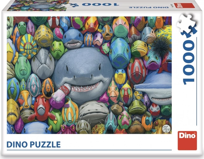 Puzzle Barevné rybičky 1000 dílků