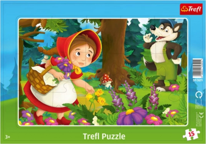 TREFL Puzzle Červená Karkulka 15 dílků