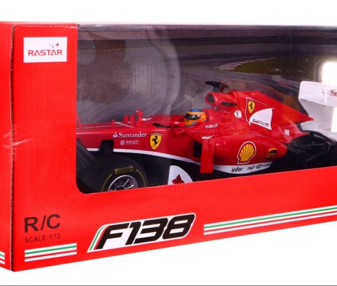 Ferrari F138 RASTAR 1:12 model auta na dálkové ovládání + 2,4 GHz dálkové ovládání