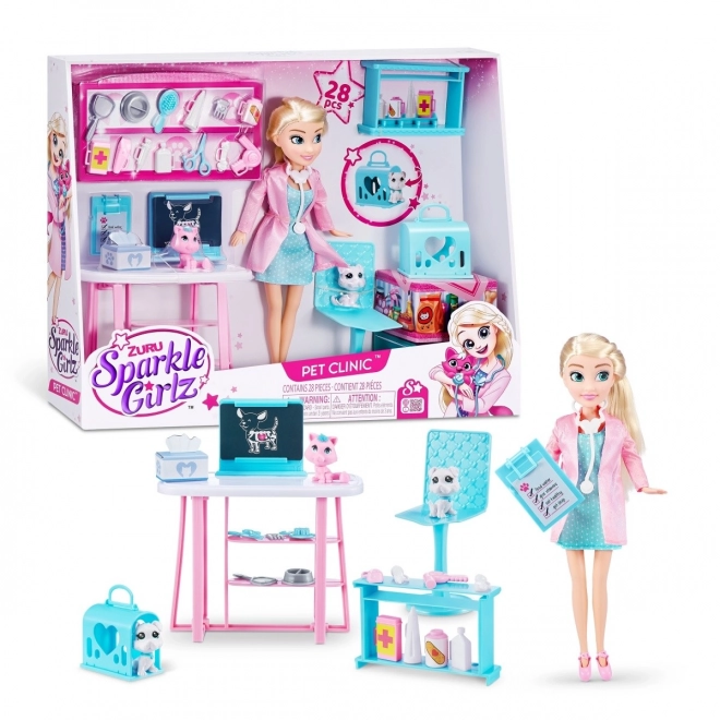 Veterinární klinika Doll Set