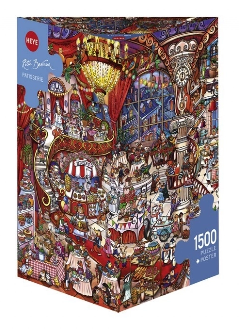 Puzzle 1500 prvků - Cukrářské výrobky