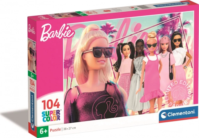 CLEMENTONI Puzzle Barbie 104 dílků