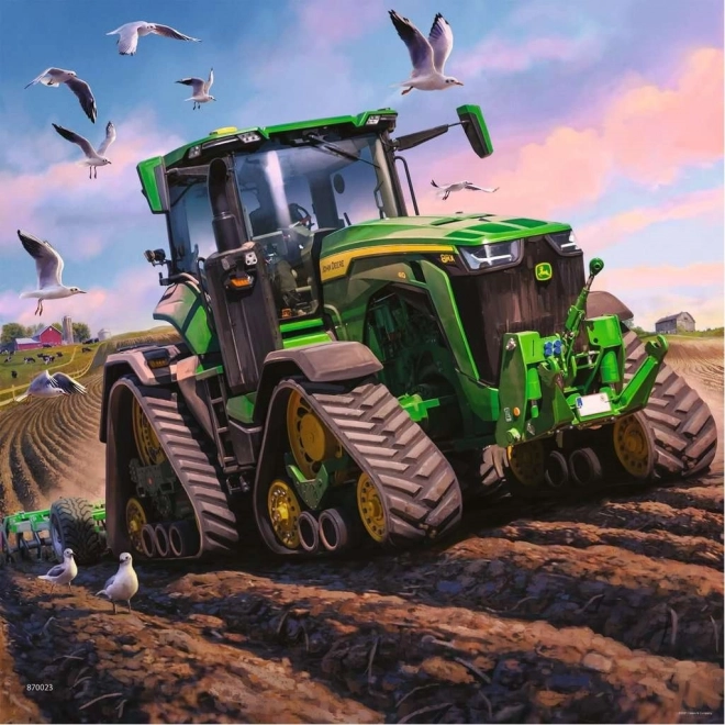 RAVENSBURGER Puzzle John Deere v akci 3x49 dílků