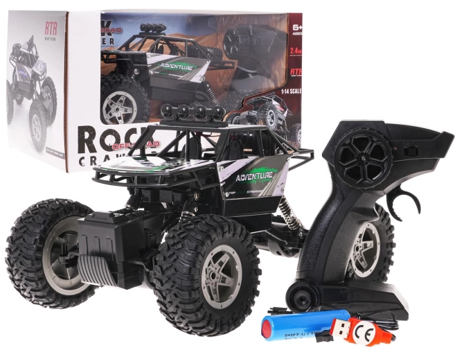 Crawler 1:14 Rock SHAKE R/C Zelený