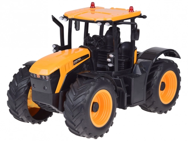 JCB Traktor s dálkově ovládaným přívěsem kipes Double E 1:16 RC0670