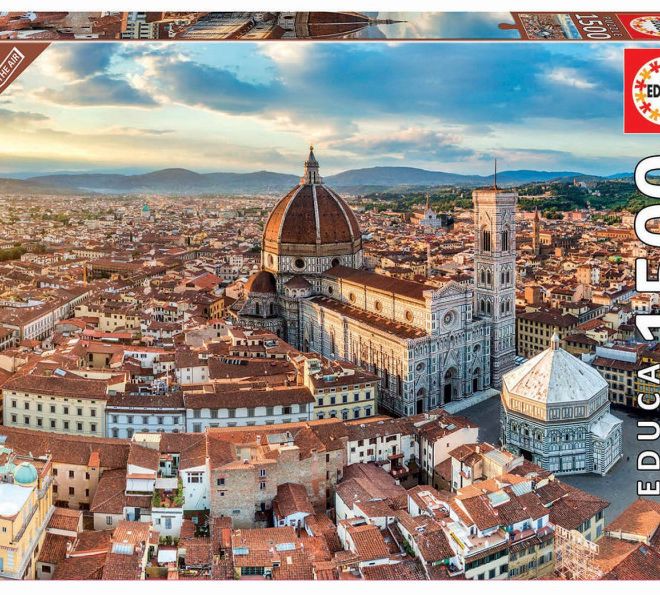 Puzzle 1500 prvků Florencie/Itálie