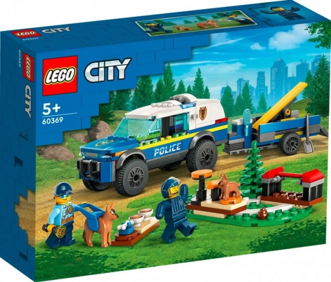 LEGO® City 60369 Mobilní cvičiště policejních psů