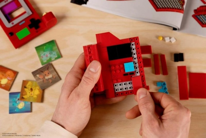Konstrukční bloky Pokémon Pokédex z Kantó