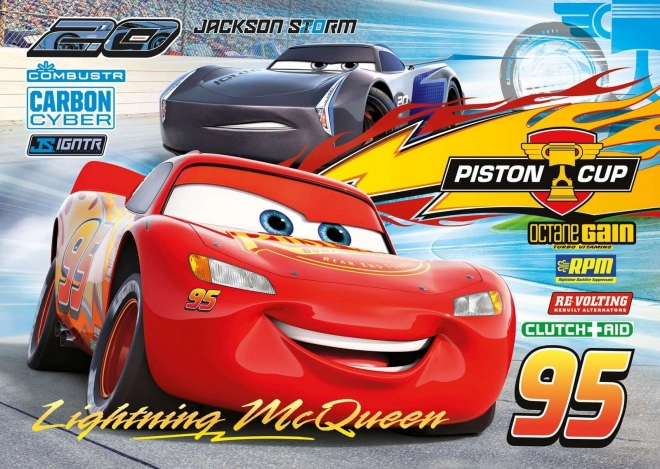 CLEMENTONI Puzzle Cars 3: Piston Cup 60 dílků