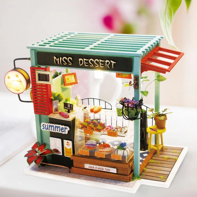 Cukrárna - DIY miniaturní domek