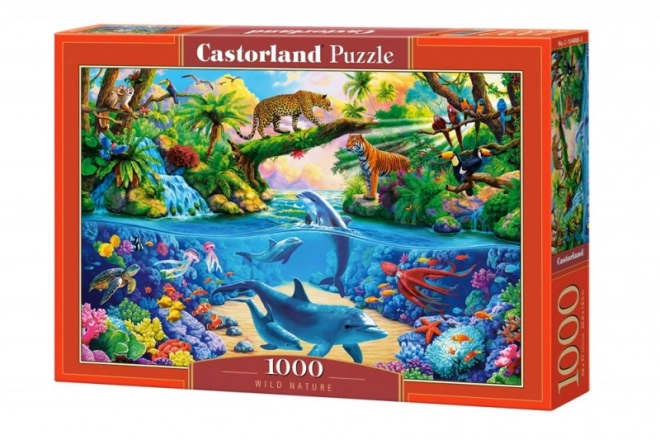 Puzzle 1000 prvků Divoká příroda, delfíni